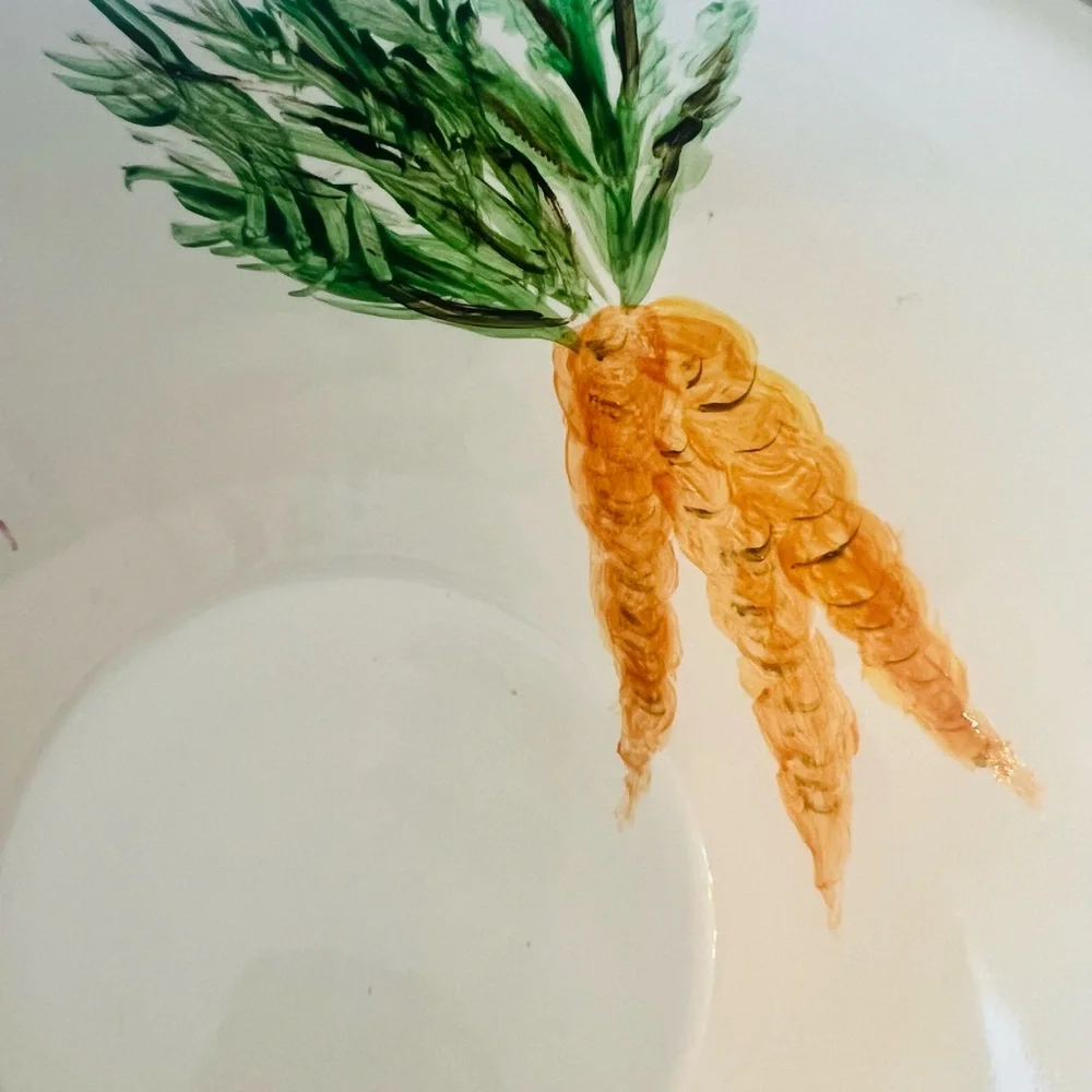 Pfaltzgraff “Eat More Veggies” Vegetable Serving Bowl | Hand-Painted